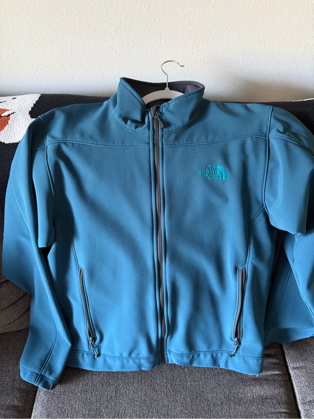 The North Face Blue Lightweight Softshell Jacket